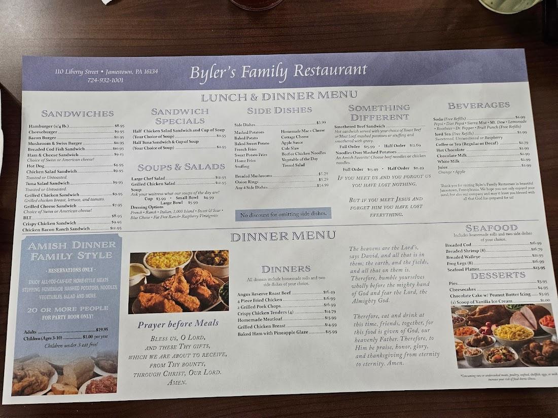 Byler`s Family Restaurant